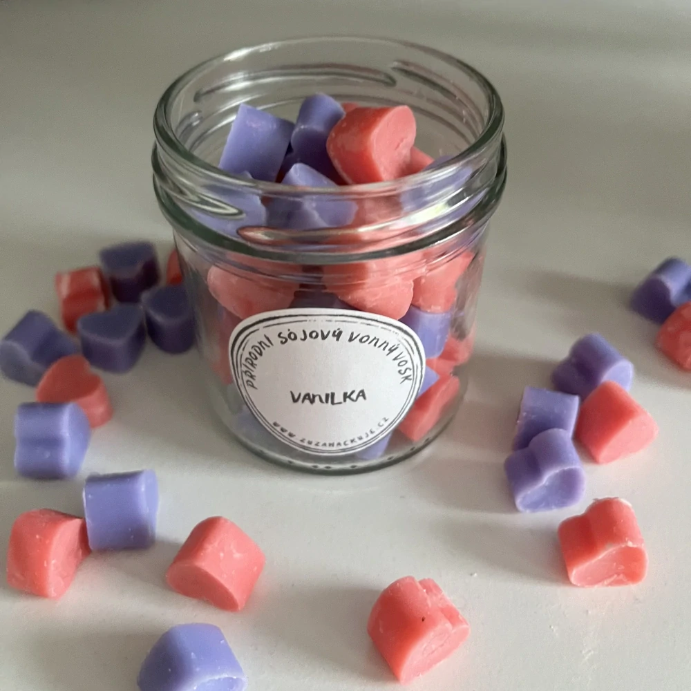 Přírodní sójový vonný vosk do aromalampy - vanilka