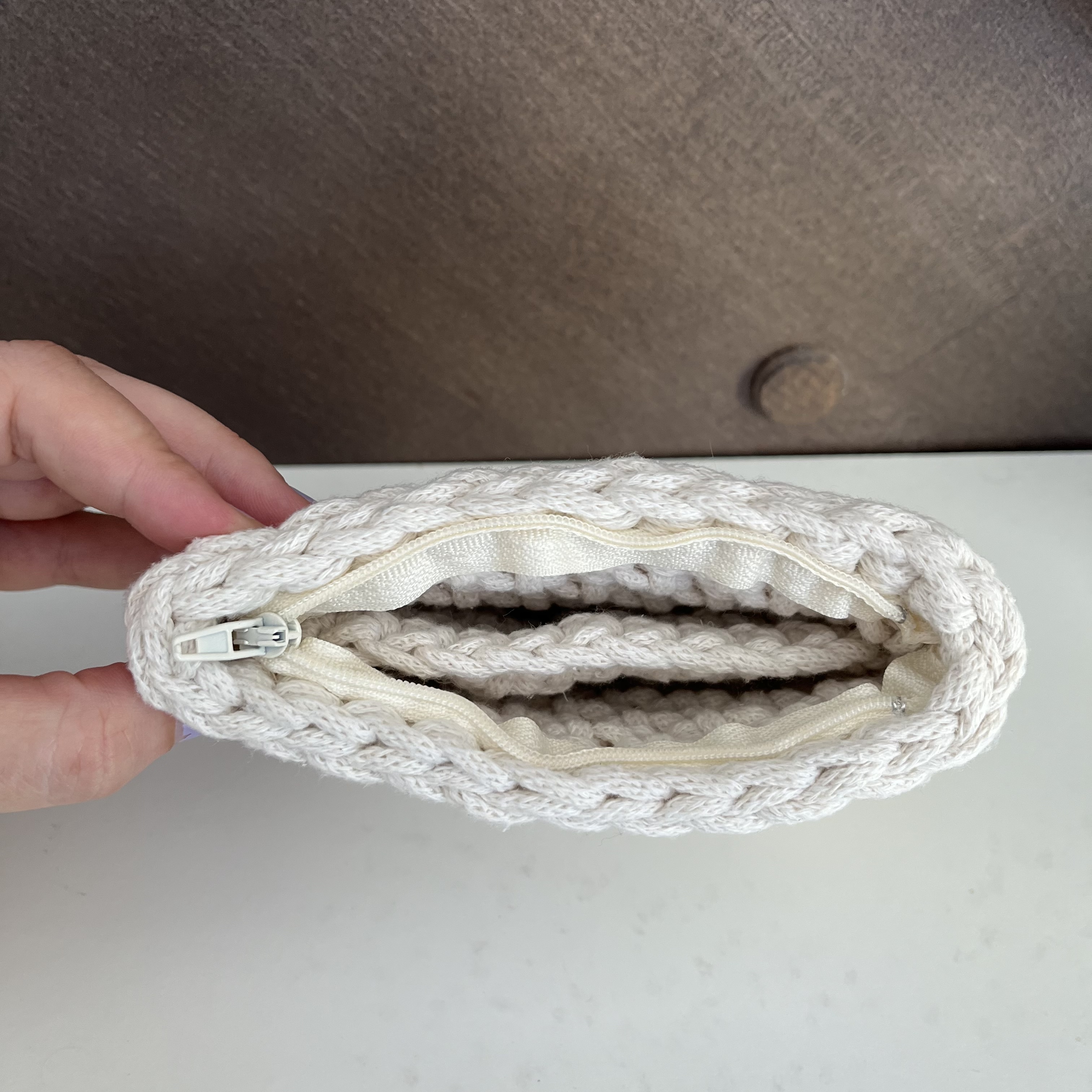 Peněženka smetanová