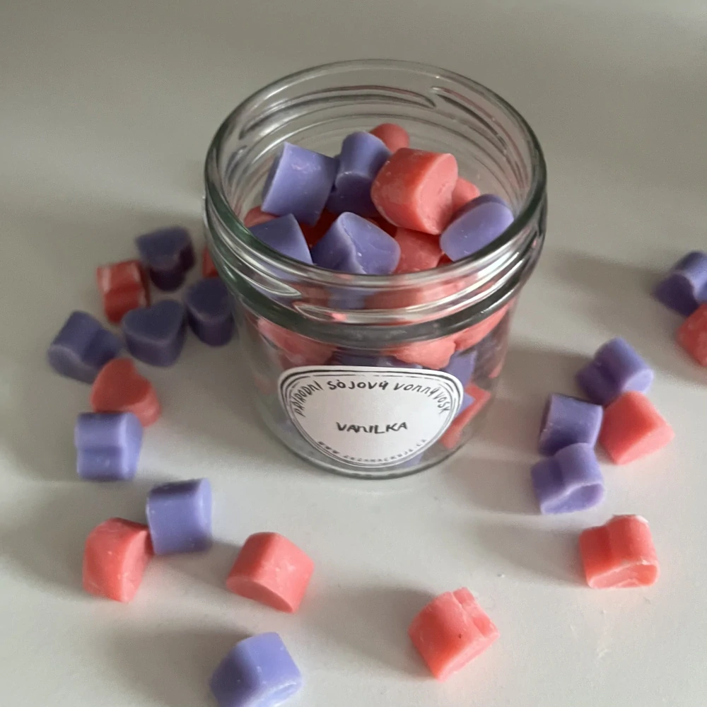 Přírodní sójový vonný vosk do aromalampy - vanilka