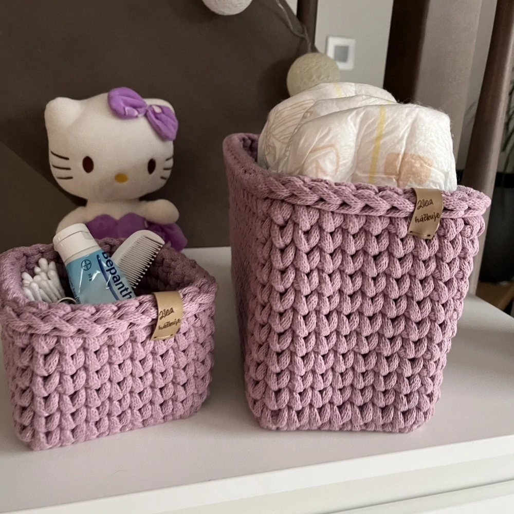 Košík - obdélník (různé barvy)