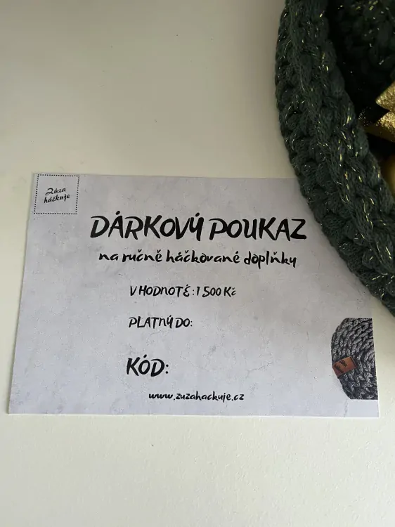 Dárkový poukaz