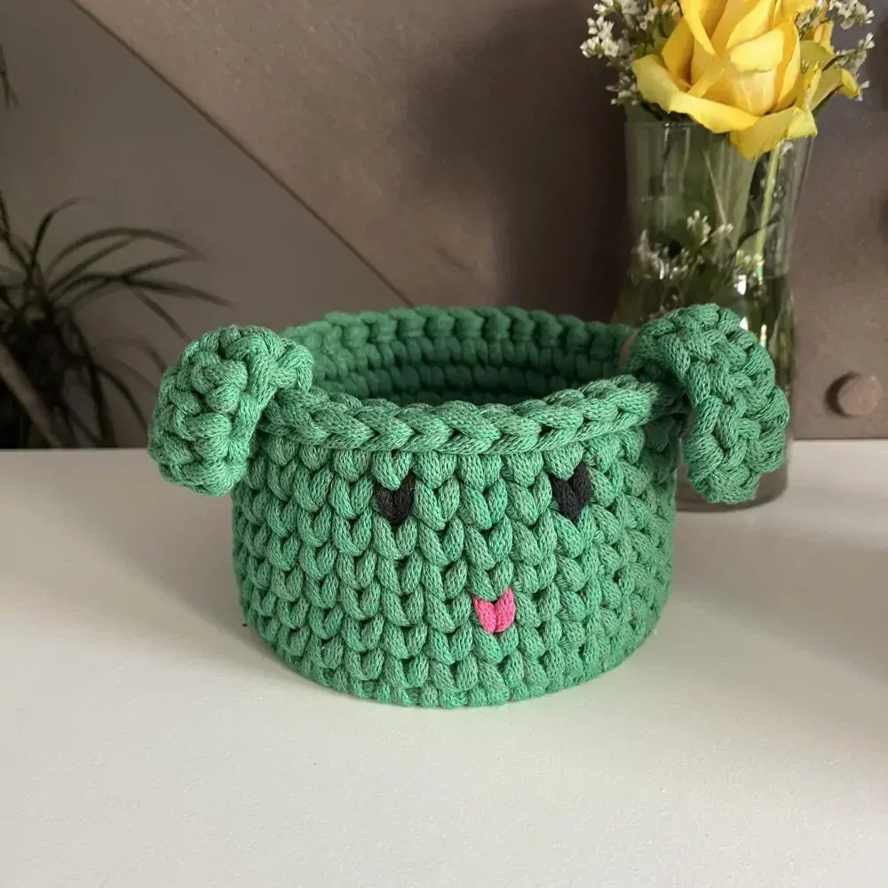 Zvířátkový košík pro děti s uchem na nošení (různé barvy)