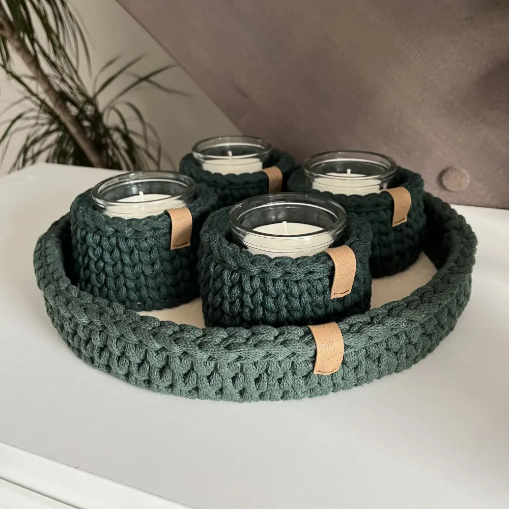 Adventní svícen (různé barvy)