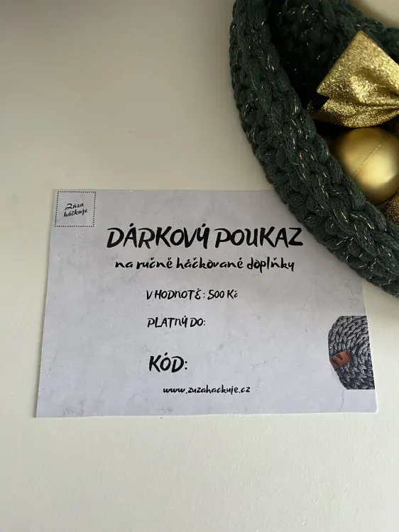 Dárkový poukaz