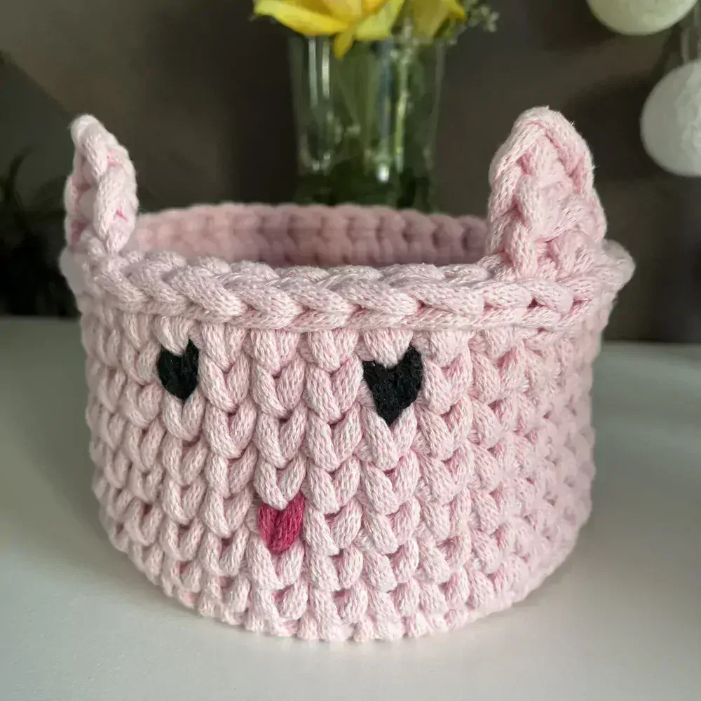 Dětský košík zvířátko (různé barvy)