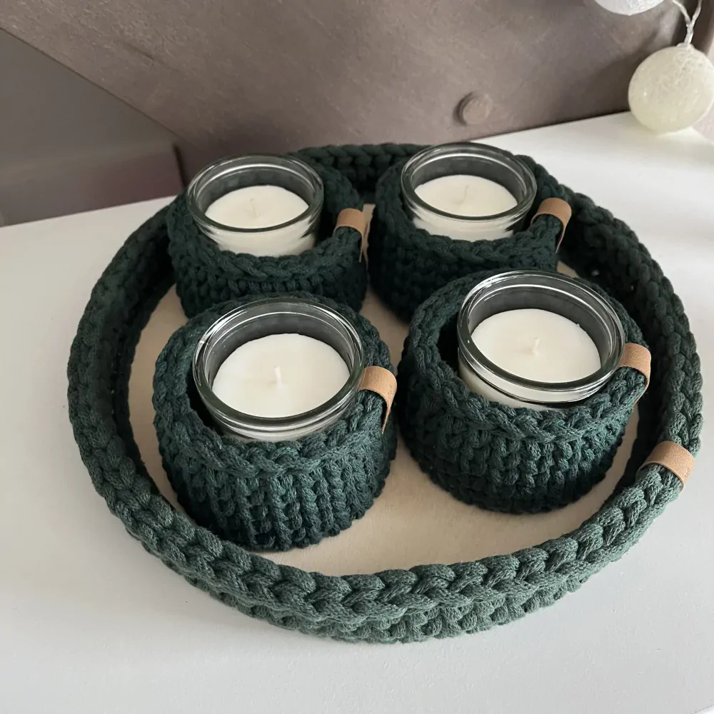 Adventní svícen (různé barvy)