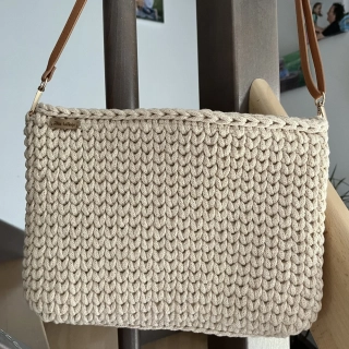 Kabelka široká crossbody (různé barvy)