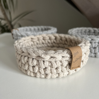 Košík na drobnosti (různé barvy)